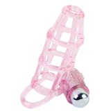 Sweet 10 Rhythms Silikon-Hülle und Ring für den Rosa Penis von Baile For Him | Fesselliebe.de