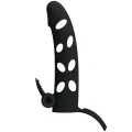 Silikonhülle mit Vibration 15,2 cm von Pretty Love Male