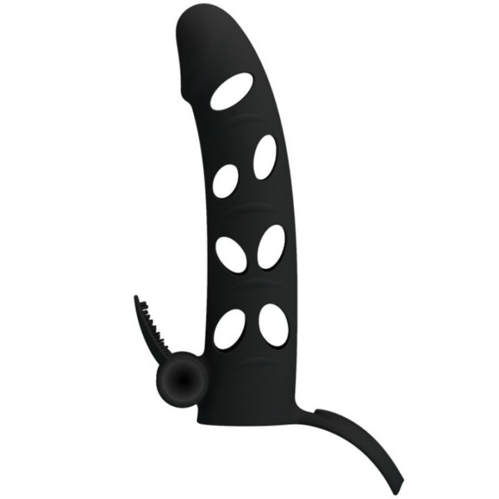 Silikonhülle mit Vibration 15,2 cm von Pretty Love Male | Fesselliebe.de