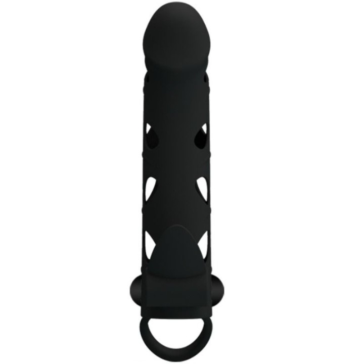 Silikonhülle mit Vibration 15,2 cm von Pretty Love Male | Fesselliebe.de