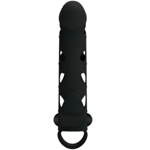Silikonhülle mit Vibration 15,2 cm von Pretty Love Male