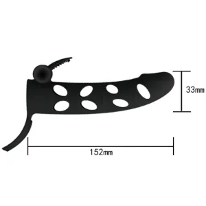 Silikonhülle mit Vibration 15,2 cm von Pretty Love Male