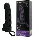 Silikonhülle mit Vibration 15,2 cm von Pretty Love Male