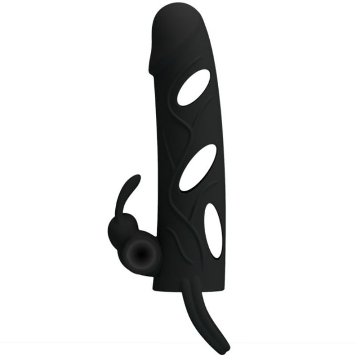 Silikonhülle mit Vibration 14 cm 1,0 von Pretty Love Male | Fesselliebe.de