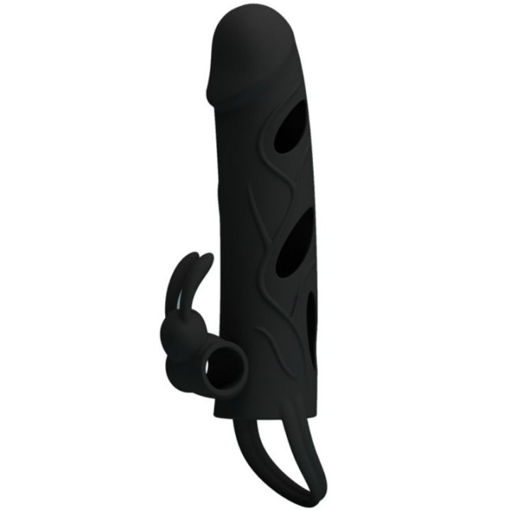 Silikonhülle mit Vibration 14 cm 1,0 von Pretty Love Male | Fesselliebe.de