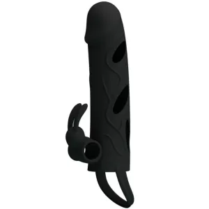 Silikonhülle mit Vibration 14 cm 1,0 von Pretty Love Male
