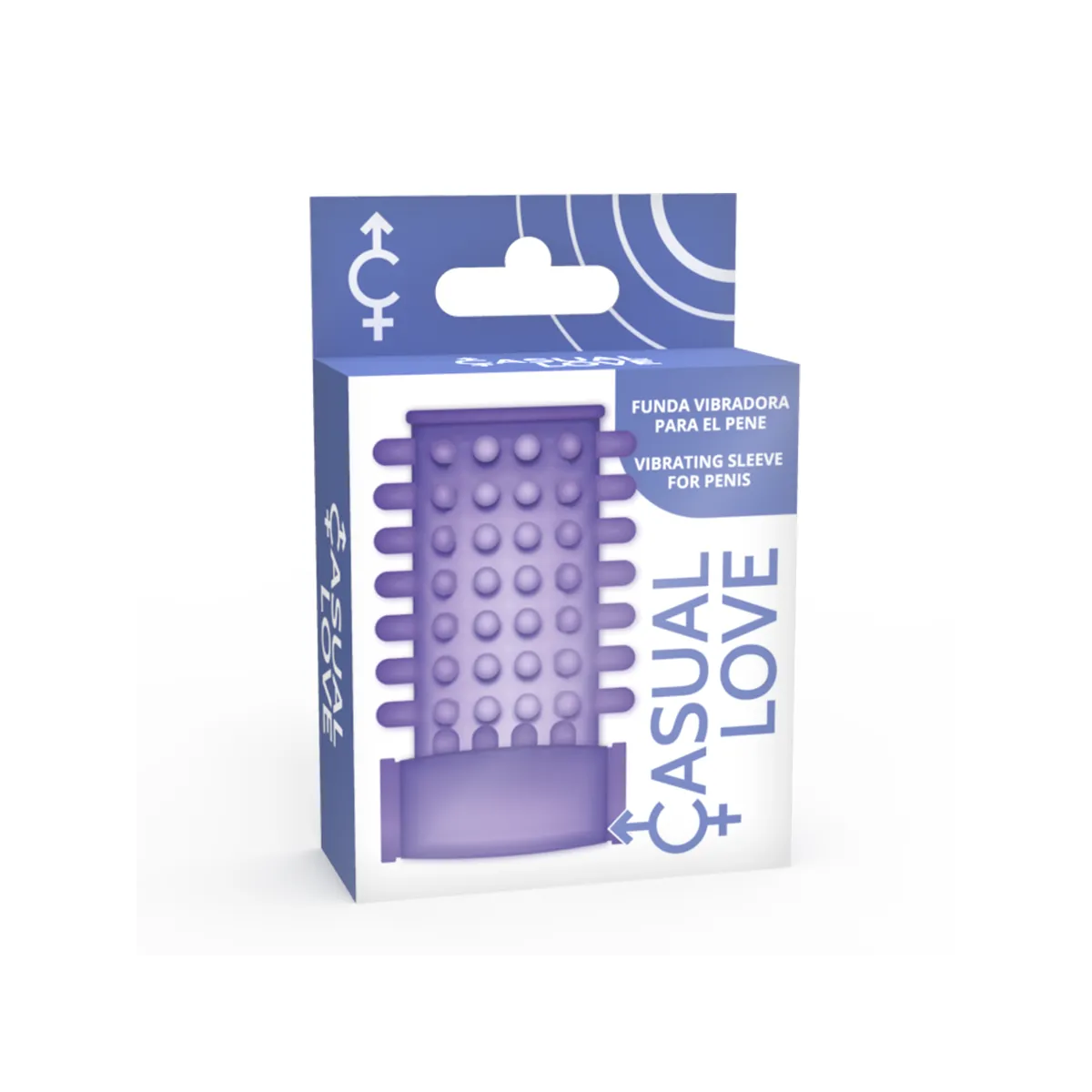 Ring Lilac Vibrator Penis Abdeckung von Casual Love | Fesselliebe.de