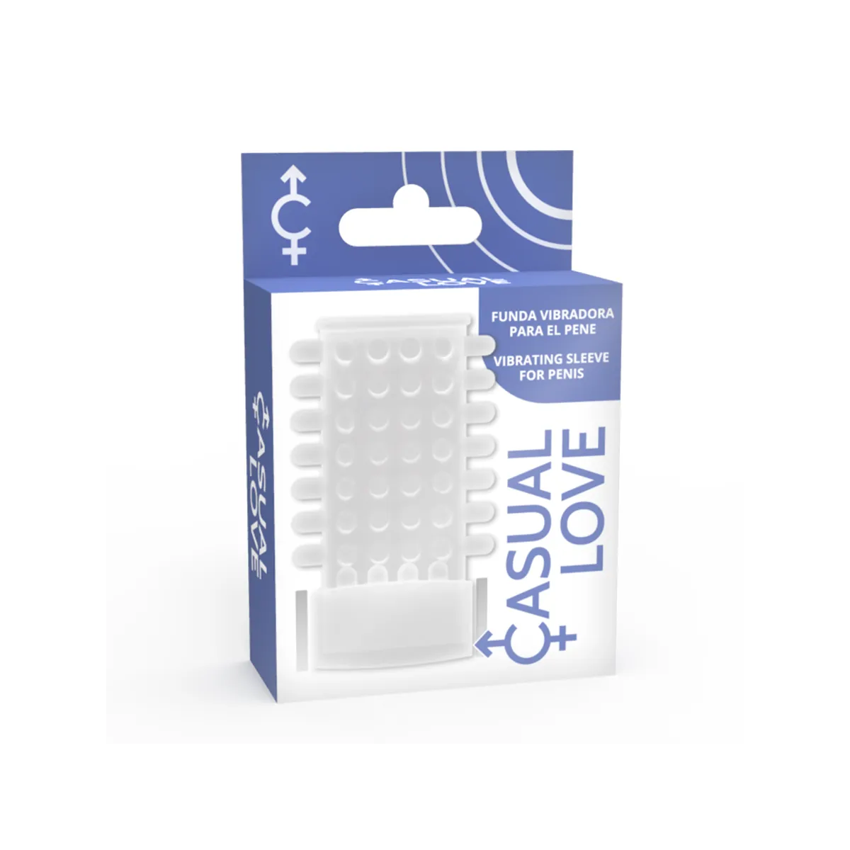 Ring Transparent Vibrator Penis Cover von Casual Love | Fesselliebe.de