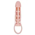 Penis Extender Cover mit Vibration und natürlichem Gurt 13,5 cm von Baile For Him