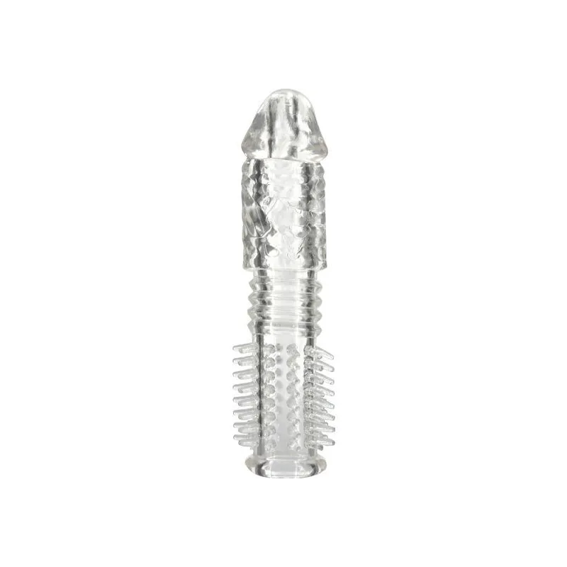 Strukturierte Silikon-Penishülle von Seven Creations | Fesselliebe.de