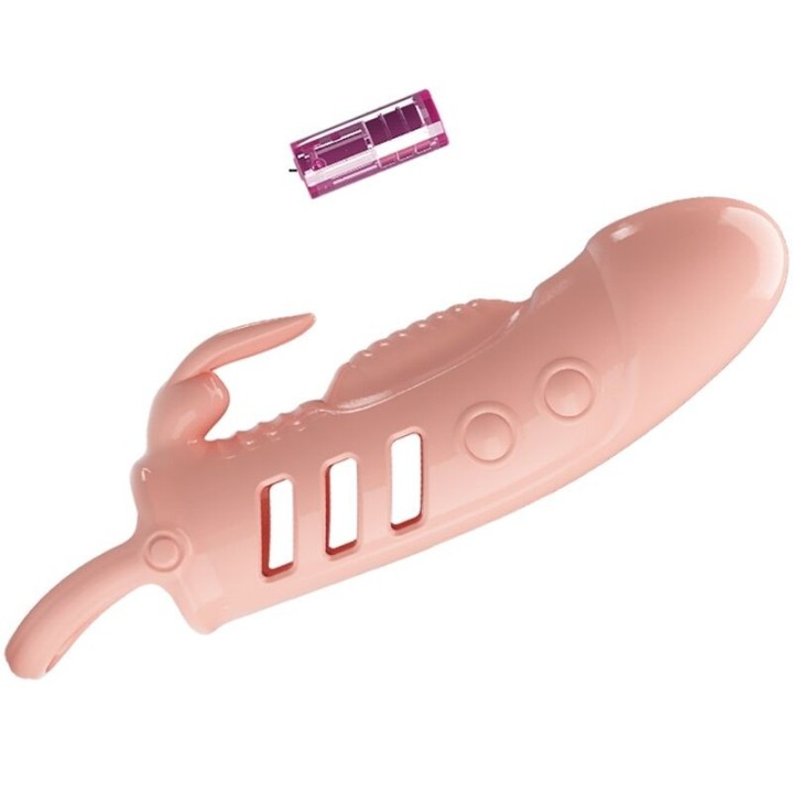 Sloane natürliche Rabbit-Penishülle von Pretty Love | Fesselliebe.de