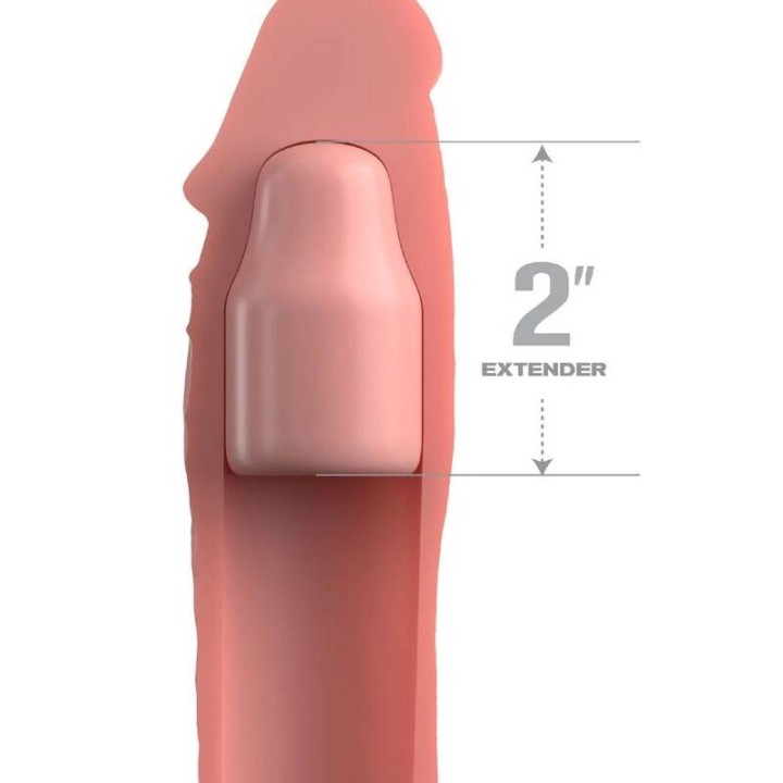 Pipedreams Verlängerung mit Riemen 15,24 cm Haut von Fantasy X-Tensions | Fesselliebe.de