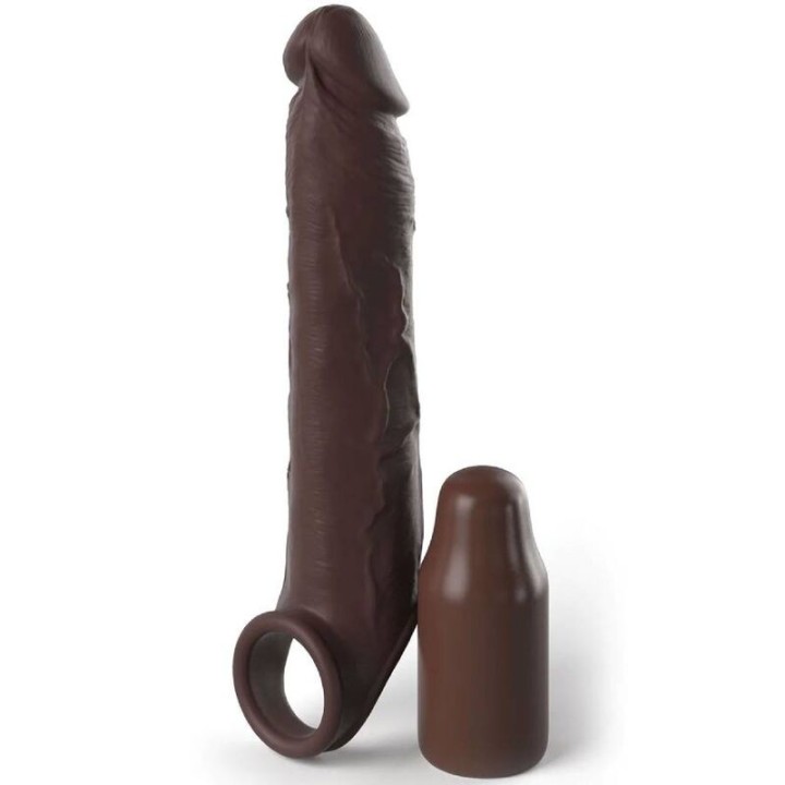 Pipedreams Verlängerung mit Riemen 17,78 cm Braun von Fantasy X-Tensions | Fesselliebe.de