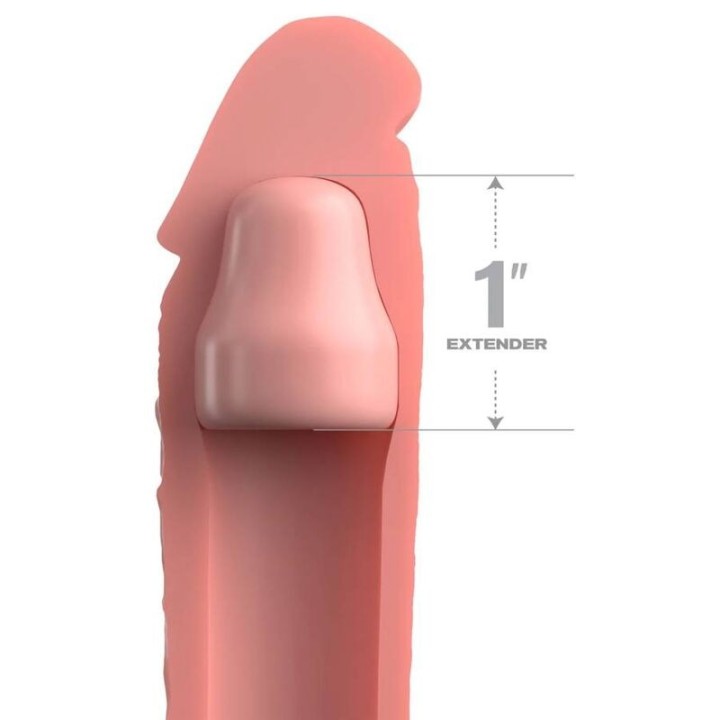 Pipedreams Hülle 17,78 cm + 2,54 cm Steckhaut von Fantasy X-Tensions | Fesselliebe.de