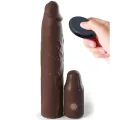 Pipedreams Hülse 22,86 cm + 7,62 cm Stecker Remote Braun von Fantasy X-Tensions