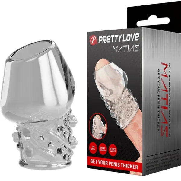 Matias Transparenter Penisverdicker von Pretty Love Male | Fesselliebe.de