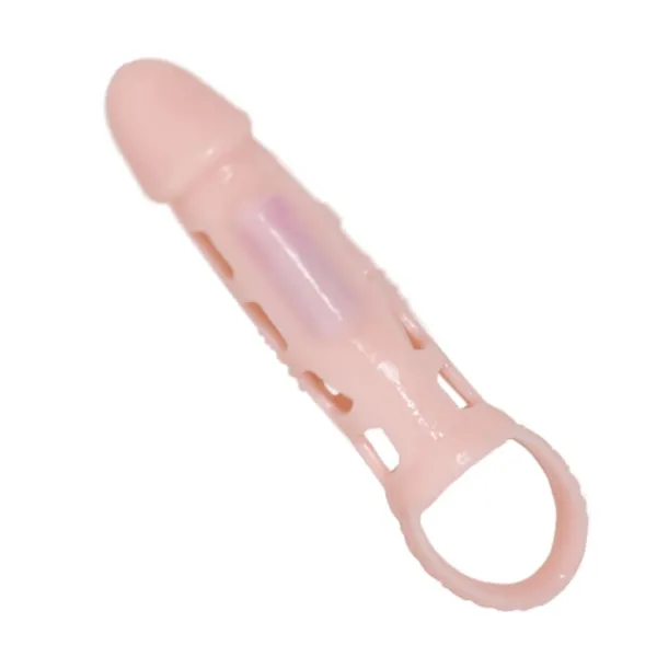 Harrison Penis Extender Cover mit Vibration und Riemen 13,5 cm von Pretty Love Male | Fesselliebe.de