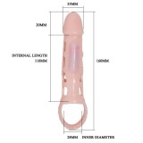 Harrison Penis Extender Cover mit Vibration und Riemen 13,5 cm von Pretty Love Male | Fesselliebe.de