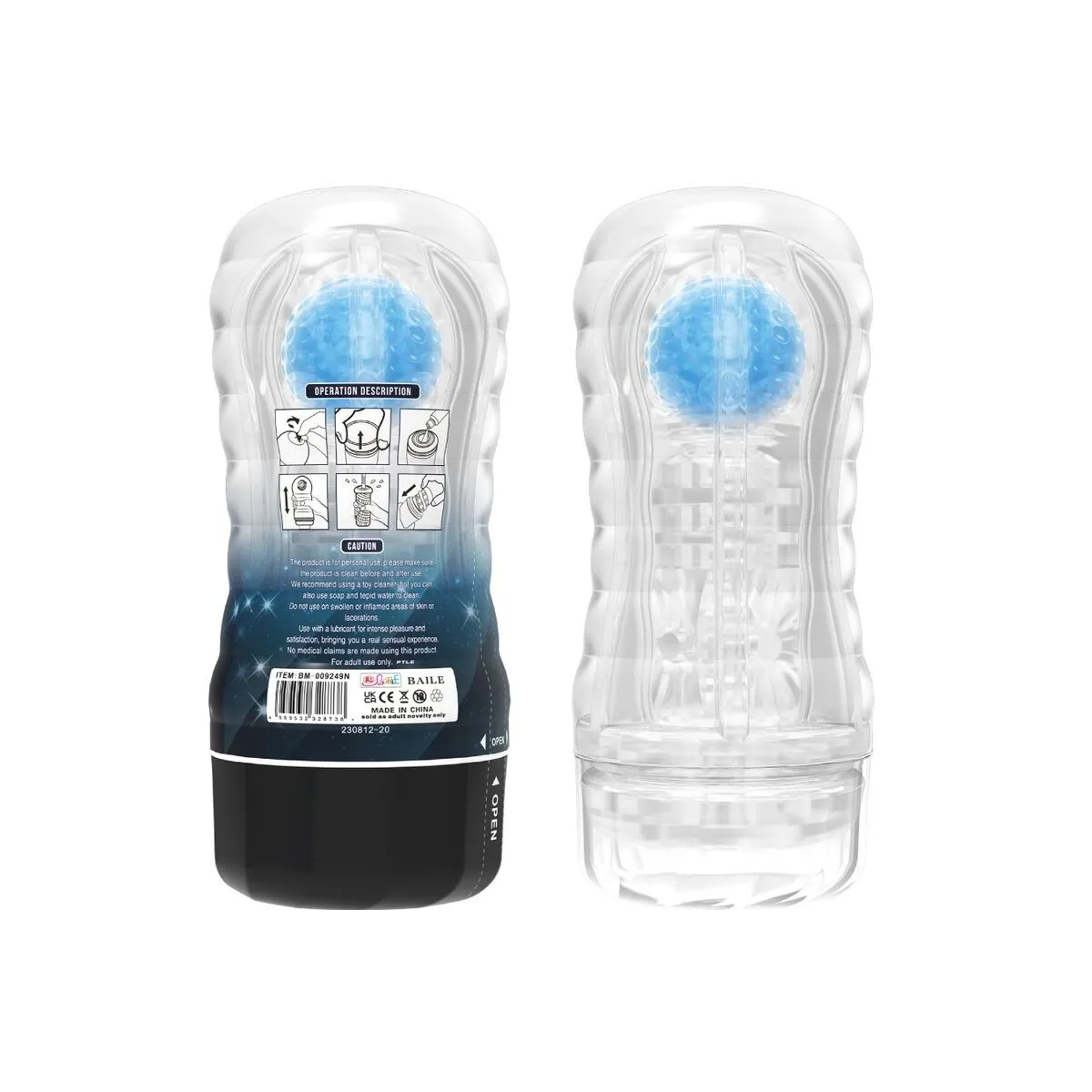 Planet Blue Masturbator-Hülle von Pretty Love Male | Fesselliebe.de