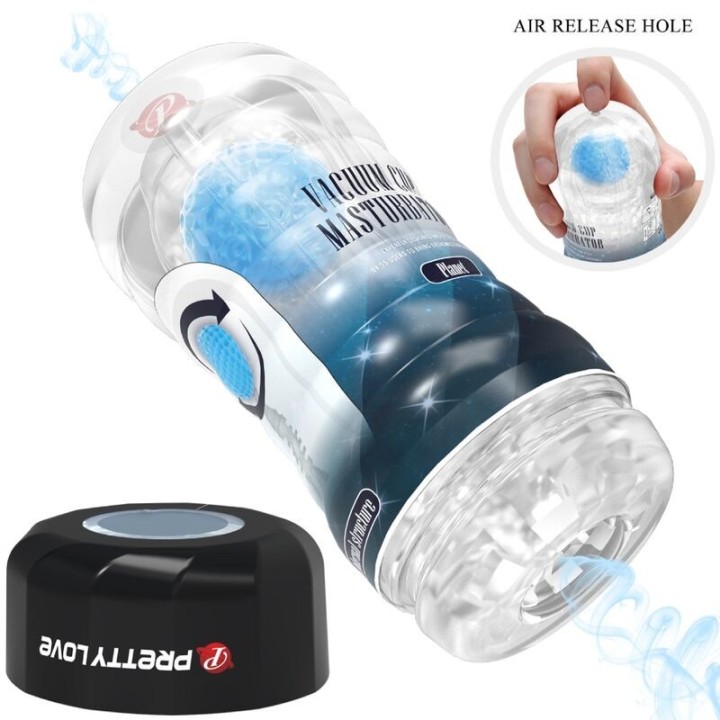 Planet Blue Masturbator-Hülle von Pretty Love Male | Fesselliebe.de
