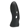 Marico Schwarze Elektrostimulator-Fingerhülle von Pretty Love Male