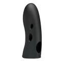 Marico Schwarze Elektrostimulator-Fingerhülle von Pretty Love Male