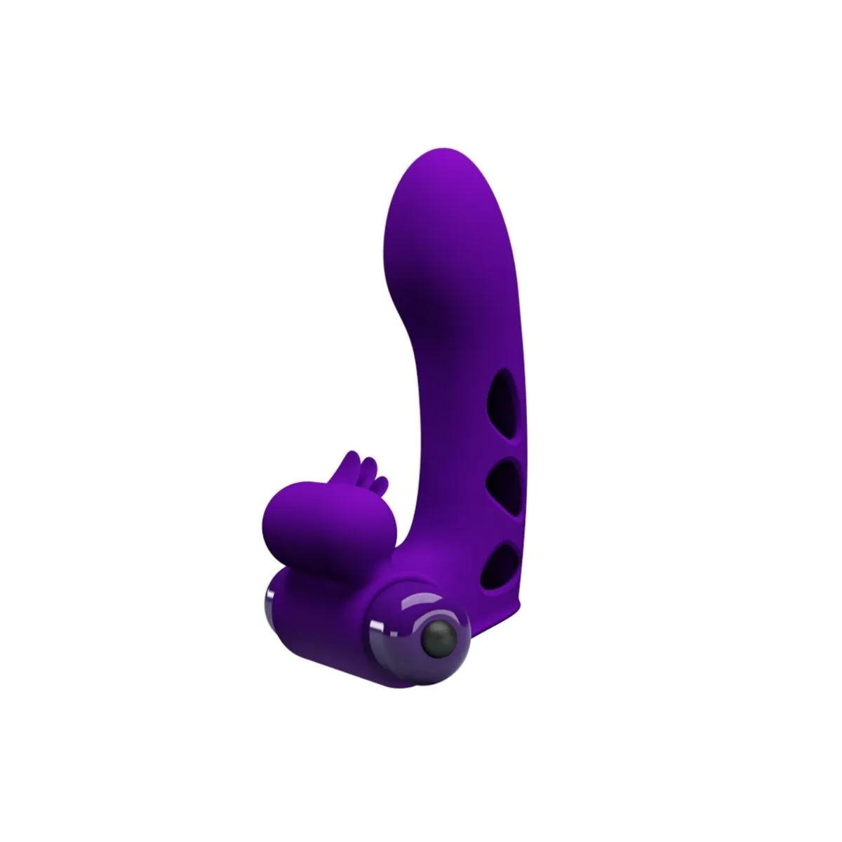 Orlando Purple Vibrator Fingerhülle von Pretty Love Male | Fesselliebe.de