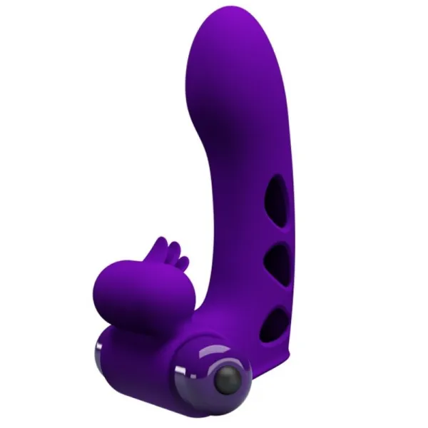 Orlando Purple Vibrator Fingerhülle von Pretty Love Male | Fesselliebe.de