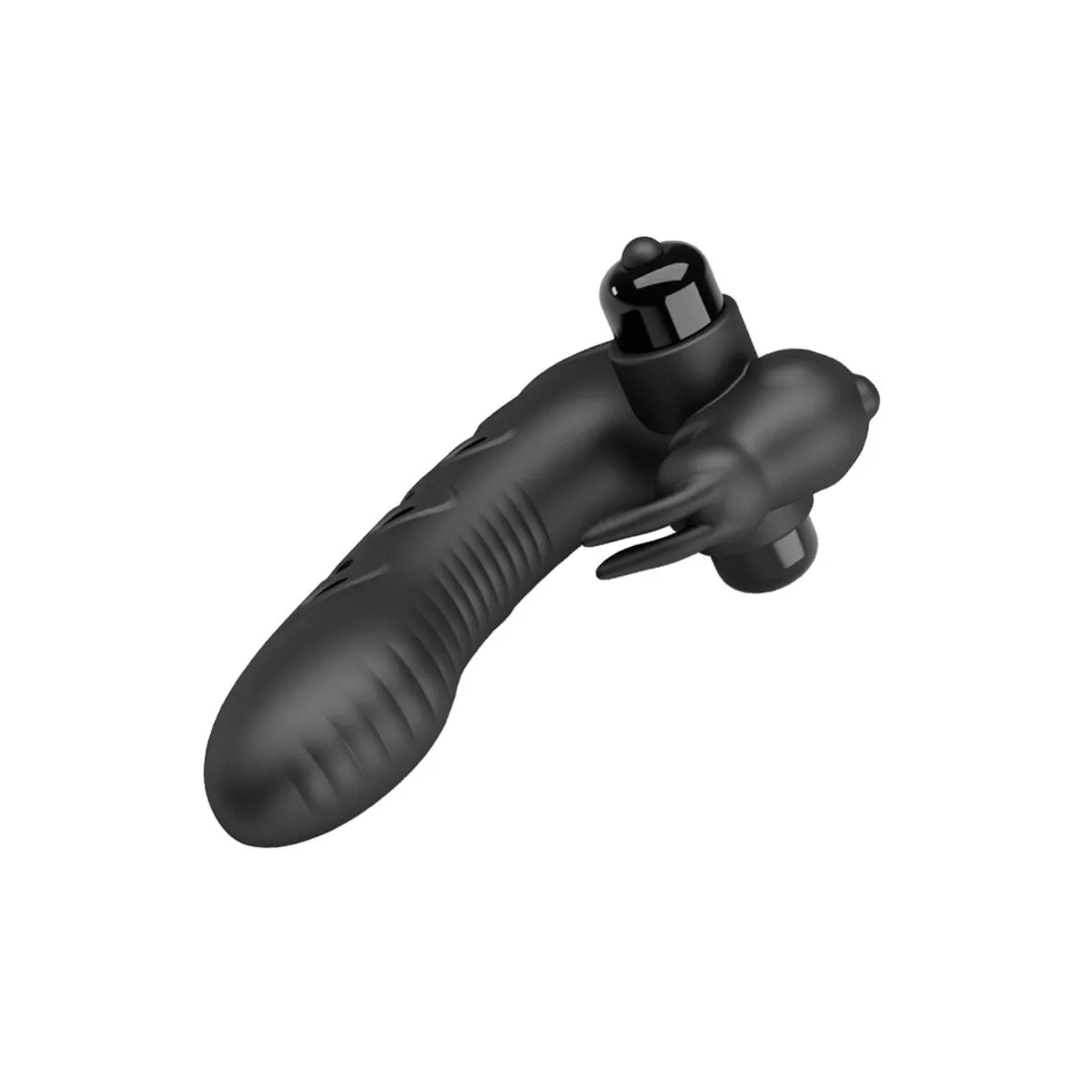 Vance Black Rabbit Vibrator Fingerabdeckung von Pretty Love Male | Fesselliebe.de