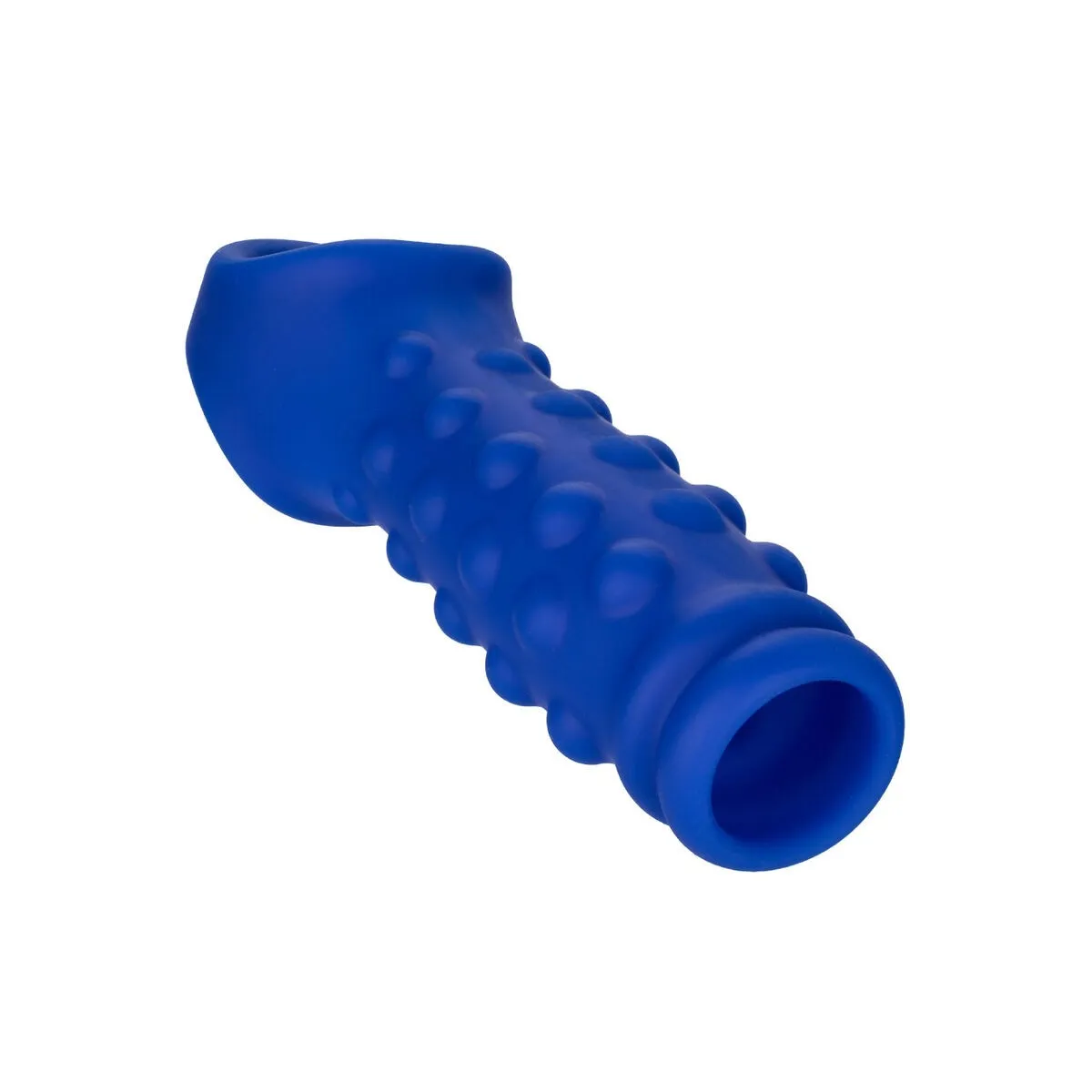 Admiral Penisabdeckung mit Perlen, Flüssiges Silikon Blau von Calexotics | Fesselliebe.de