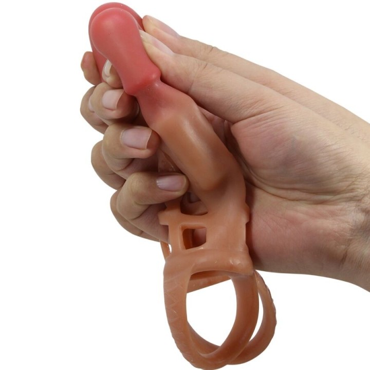 Preston Vibrierende Penishülle 18 cm von Pretty Love | Fesselliebe.de