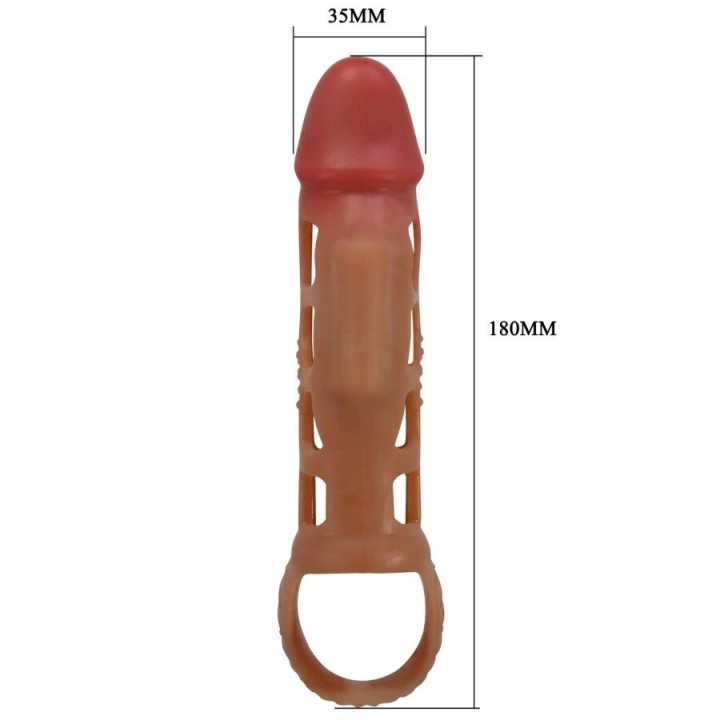 Preston Vibrierende Penishülle 18 cm von Pretty Love | Fesselliebe.de