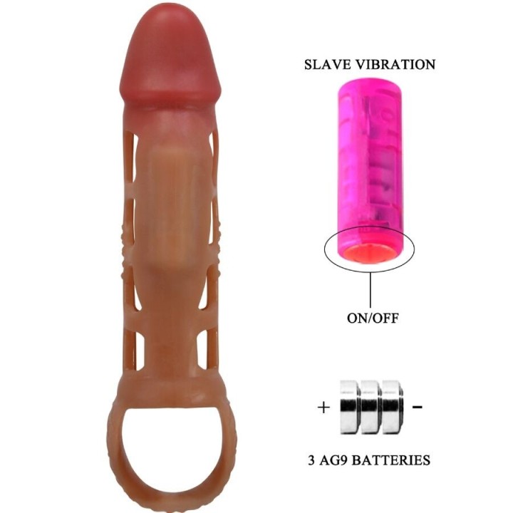 Preston Vibrierende Penishülle 18 cm von Pretty Love | Fesselliebe.de