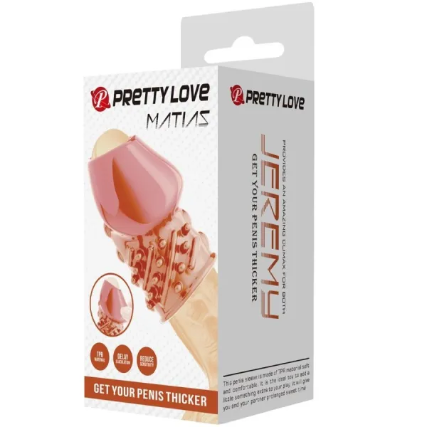 Matias Penis Dicker Rosa von Pretty Love Male | Fesselliebe.de