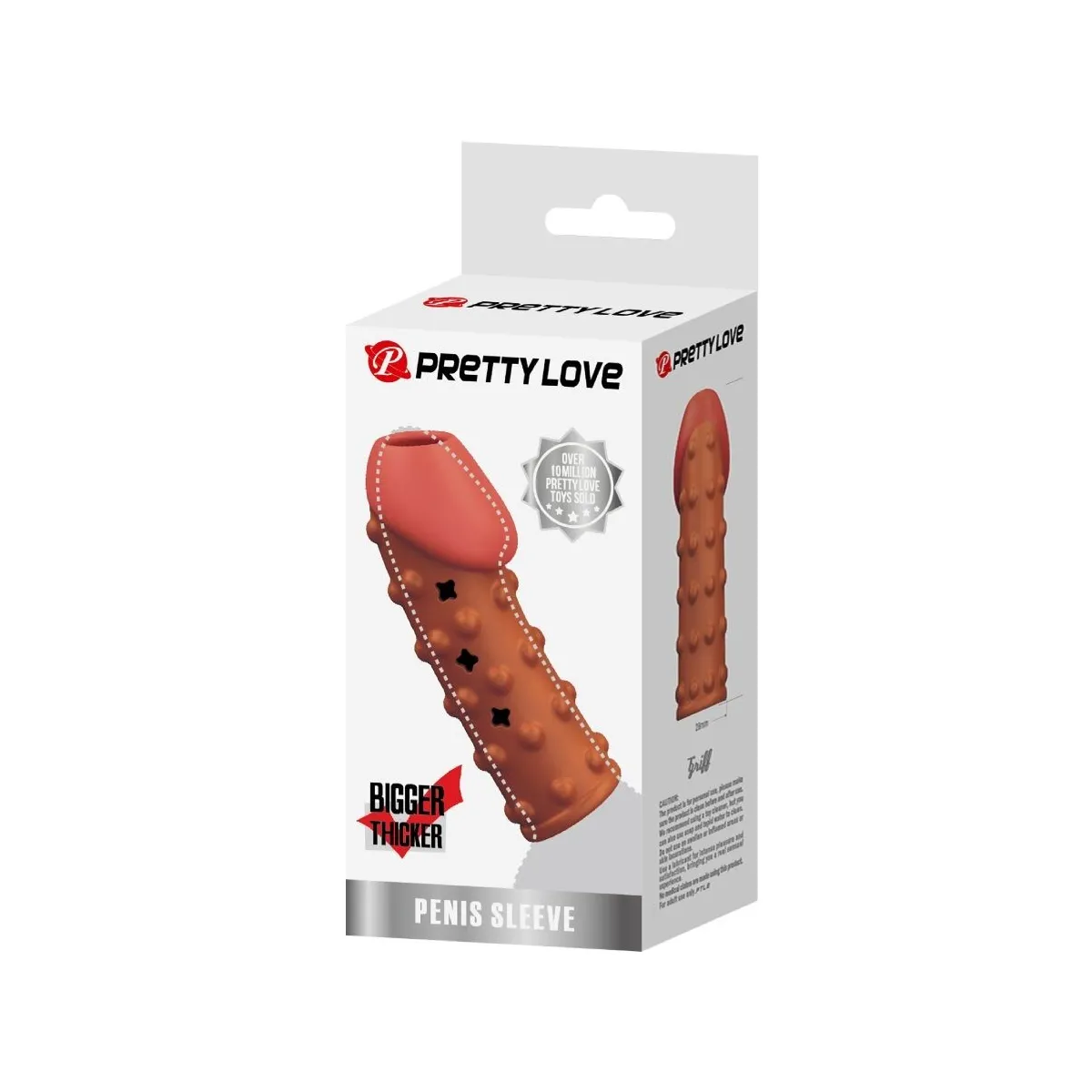 Enge und Voluminöse Penishülle Natural von Pretty Love Male | Fesselliebe.de