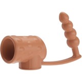 Penishülle mit Analplug Natur von Pretty Love Male | Fesselliebe.de