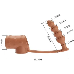 Penishülle mit Analplug Natur von Pretty Love Male