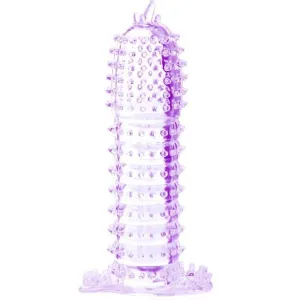 Penishülle mit Reizpunkten Lila 14 cm von Baile For Him