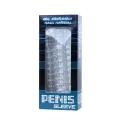 Penishülle mit Transparenten Reizpunkten 14 cm von Baile For Him