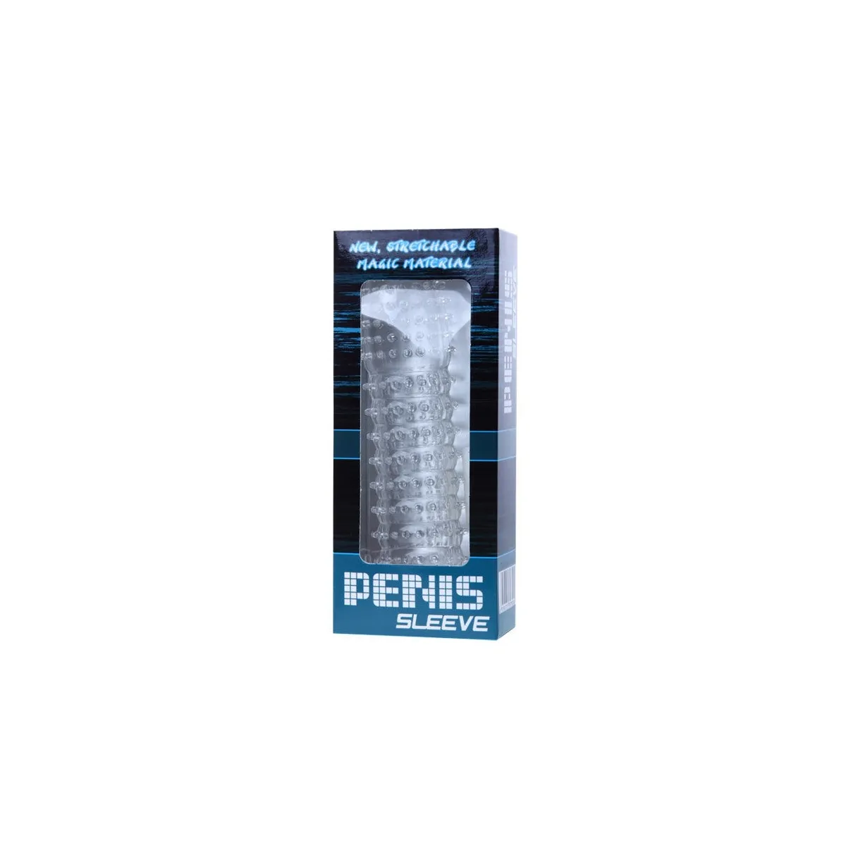 Penishülle mit Transparenten Reizpunkten 14 cm von Baile For Him | Fesselliebe.de