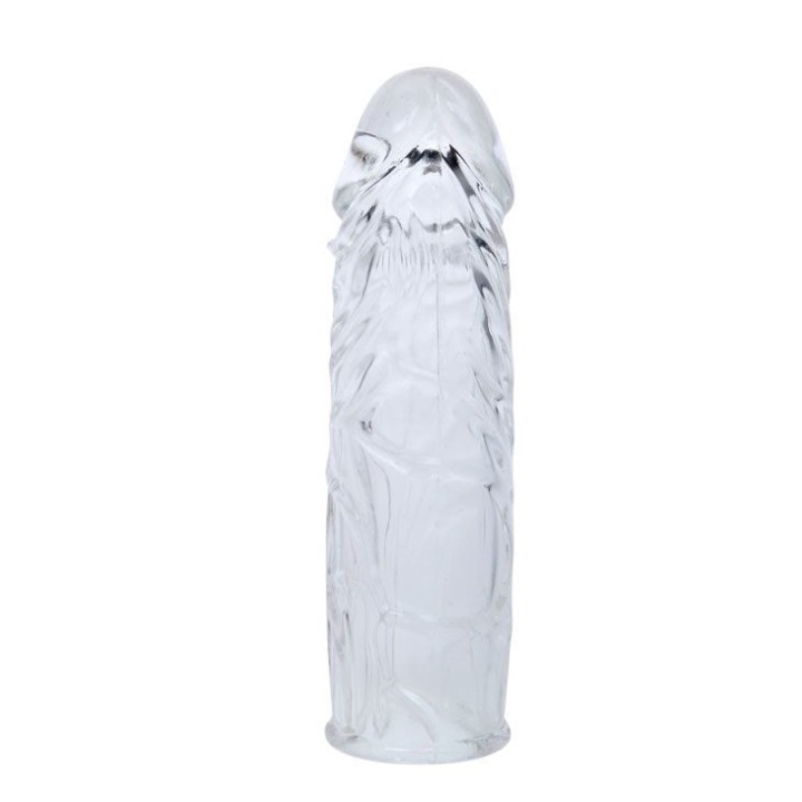 Lila Penishülle aus anpassbarem Silikon 13 cm von Baile For Him | Fesselliebe.de