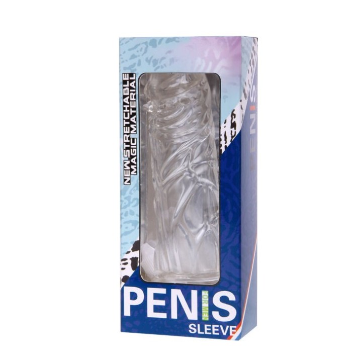 Lila Penishülle aus anpassbarem Silikon 13 cm von Baile For Him | Fesselliebe.de