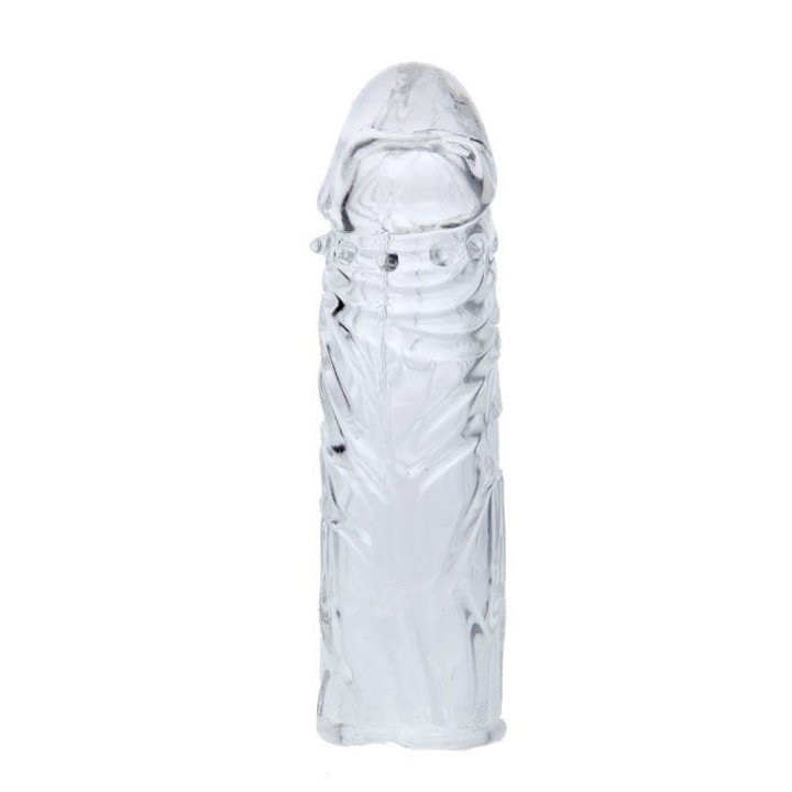 Transparente Silikonpenishülle 13 cm von Baile For Him | Fesselliebe.de