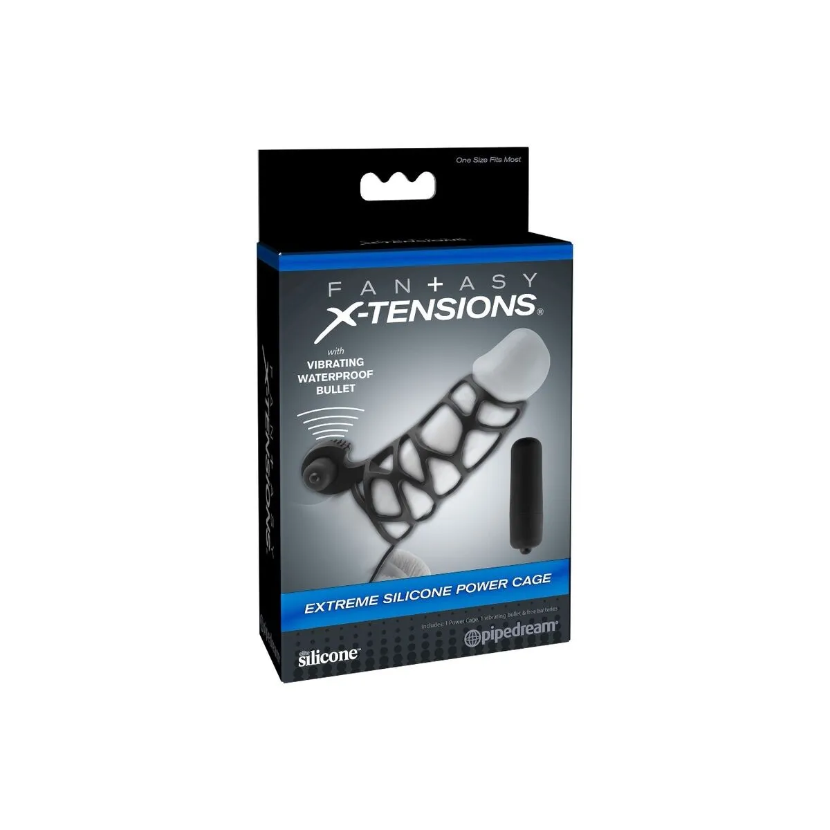 Extremer Silikon-Stromkäfig von Fantasy X-Tensions | Fesselliebe.de