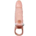 Brave Man Penishülle mit Klitoris und Analstimulation Fleisch 16,5 cm von Baile For Him
