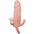 Brave Man Penishülle mit Klitoris und Analstimulation Fleisch 16,5 cm von Baile For Him