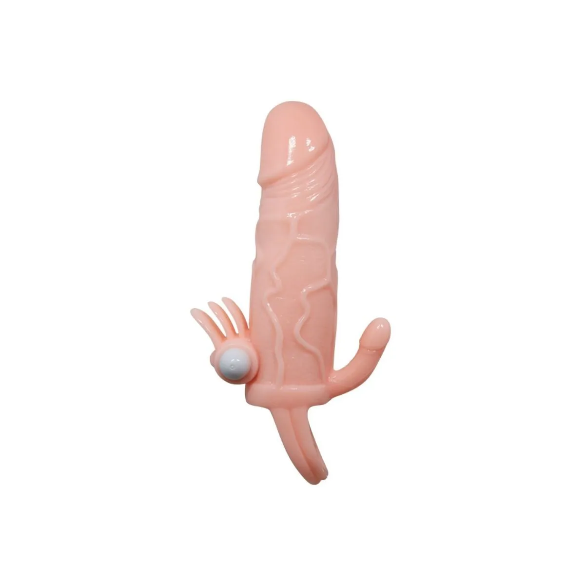 Brave Man Penishülle mit Klitoris und Analstimulation Fleisch 16,5 cm von Baile For Him | Fesselliebe.de