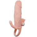 Brave Man Penishülle mit Klitoris und Analstimulation Fleisch 16,5 cm von Baile For Him