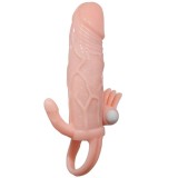 Brave Man Penishülle mit Klitoris und Analstimulation Fleisch 16,5 cm von Baile For Him | Fesselliebe.de