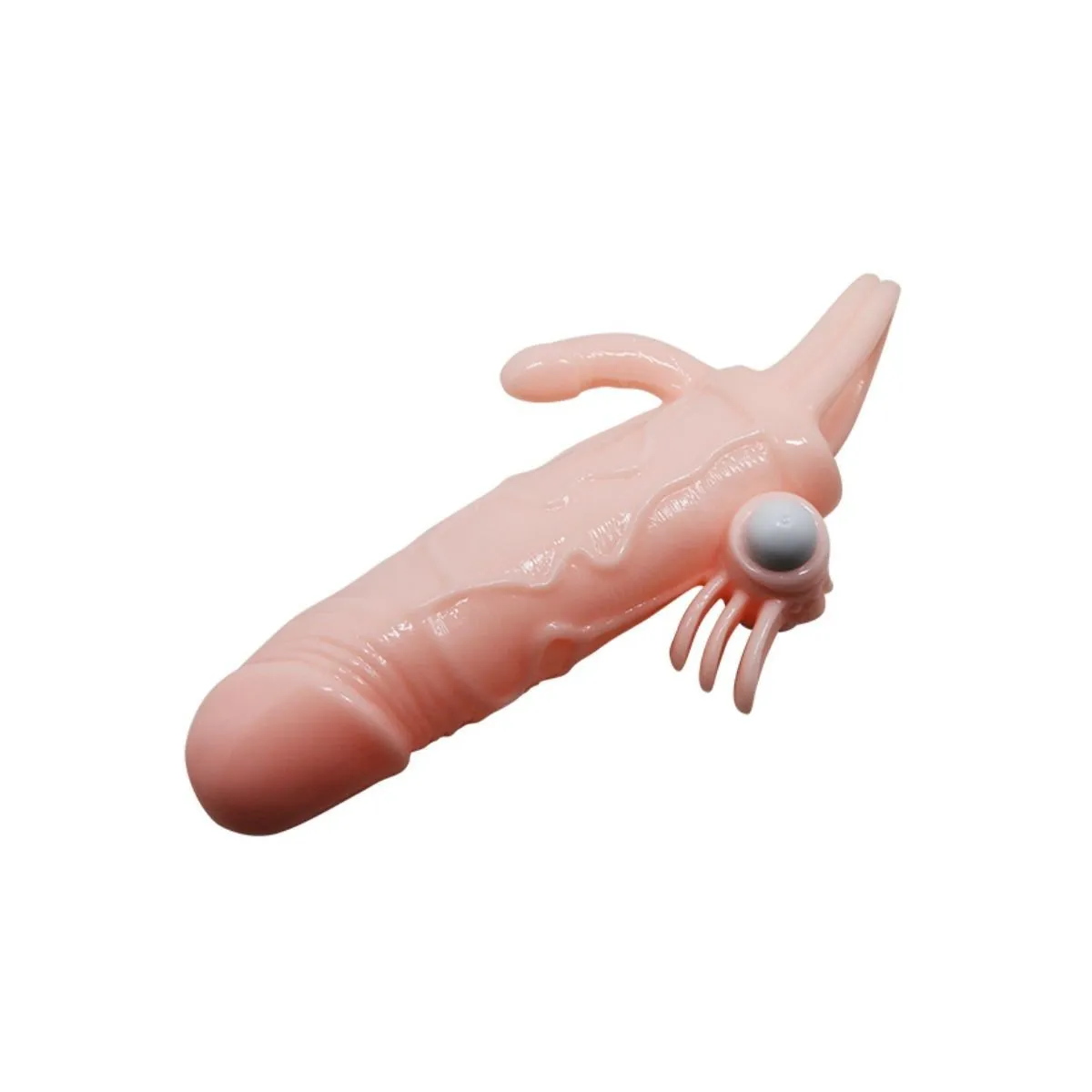 Brave Man Penishülle mit Klitoris und Analstimulation Fleisch 16,5 cm von Baile For Him | Fesselliebe.de